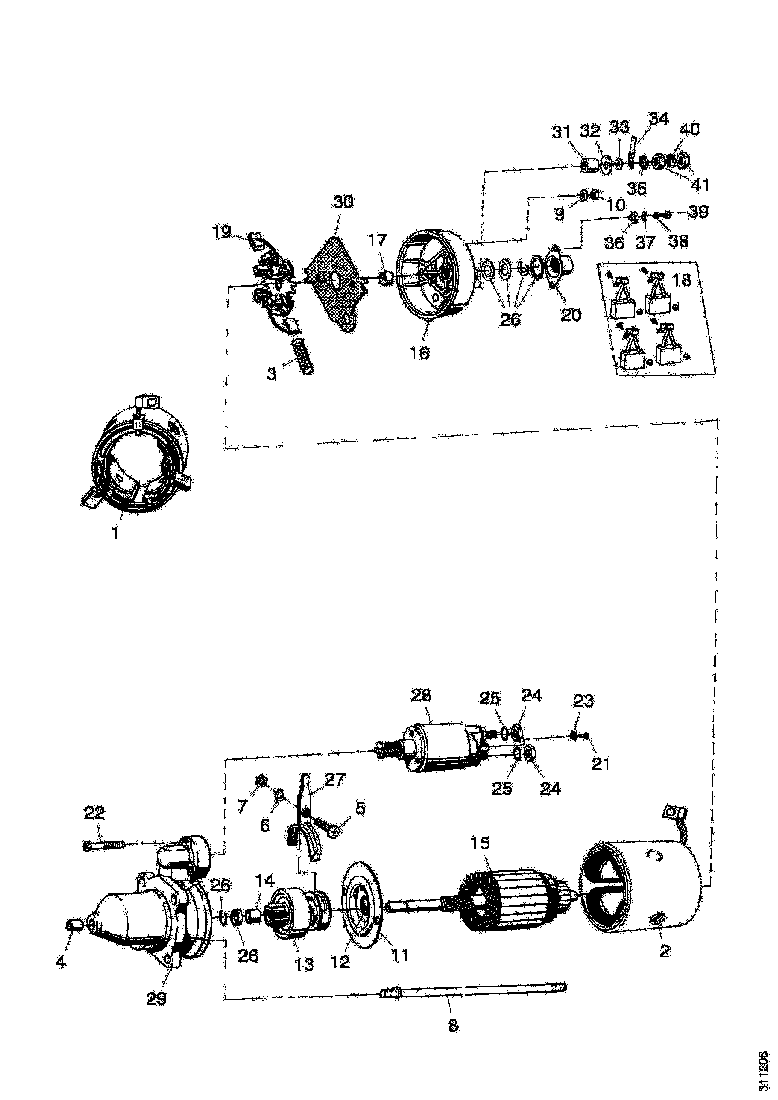 Buy 369555 STARTER SCANIA