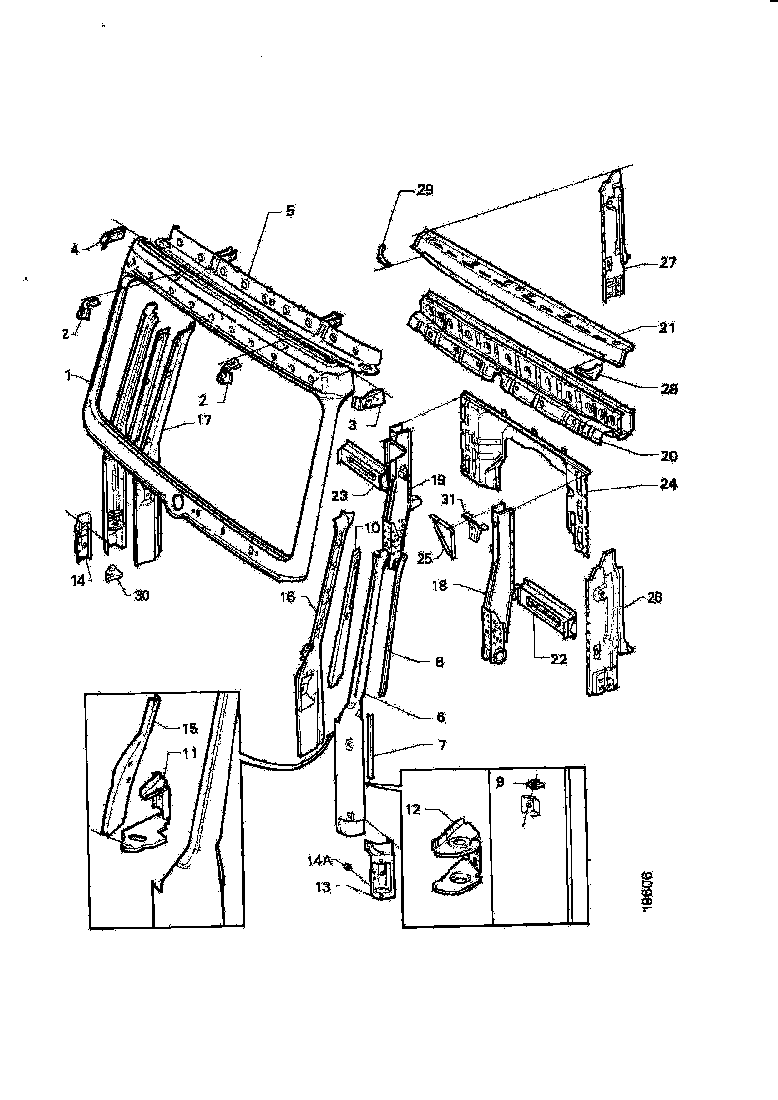Buy 373648 FRONT MEMBER SCANIA