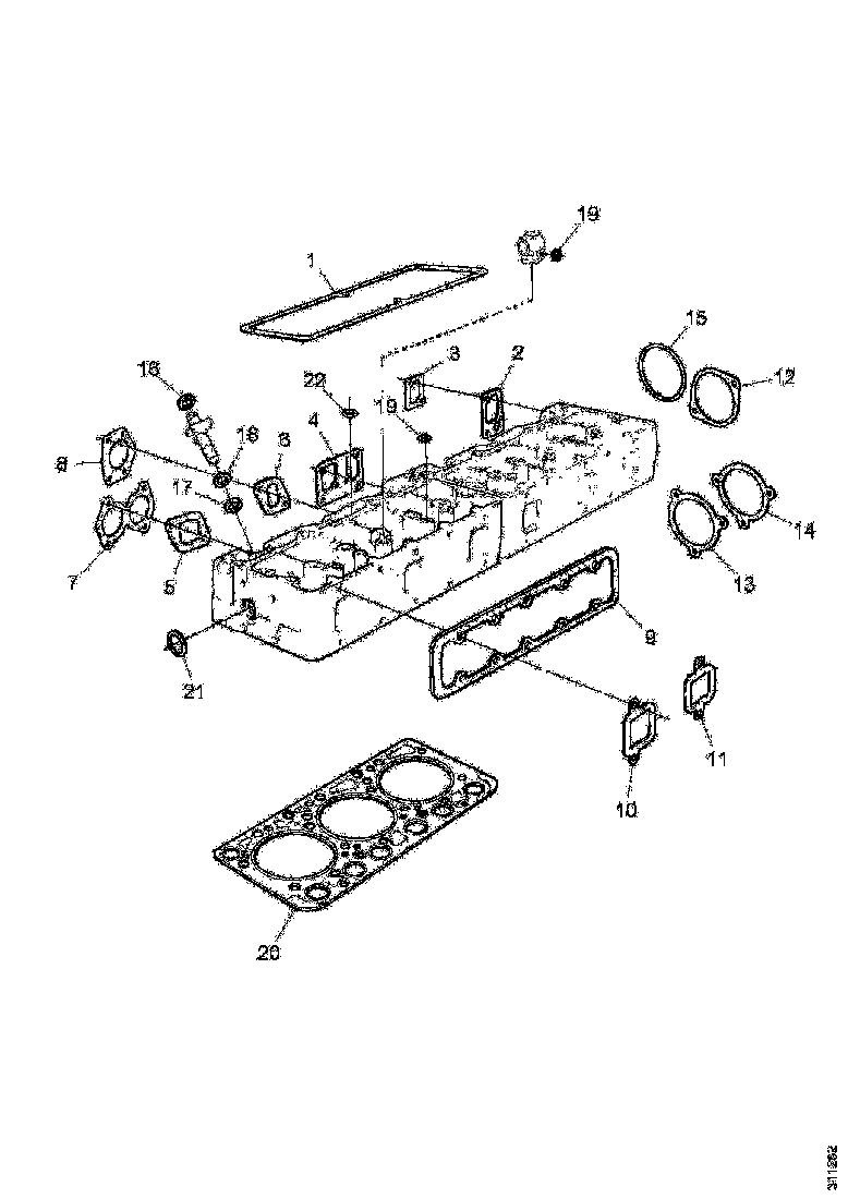 Buy 384707 GASKET SCANIA
