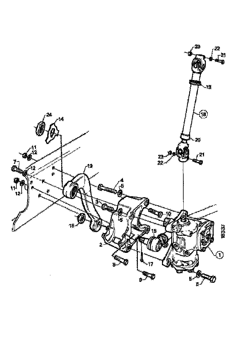 Buy 389501 STEERING COLUMN SCANIA