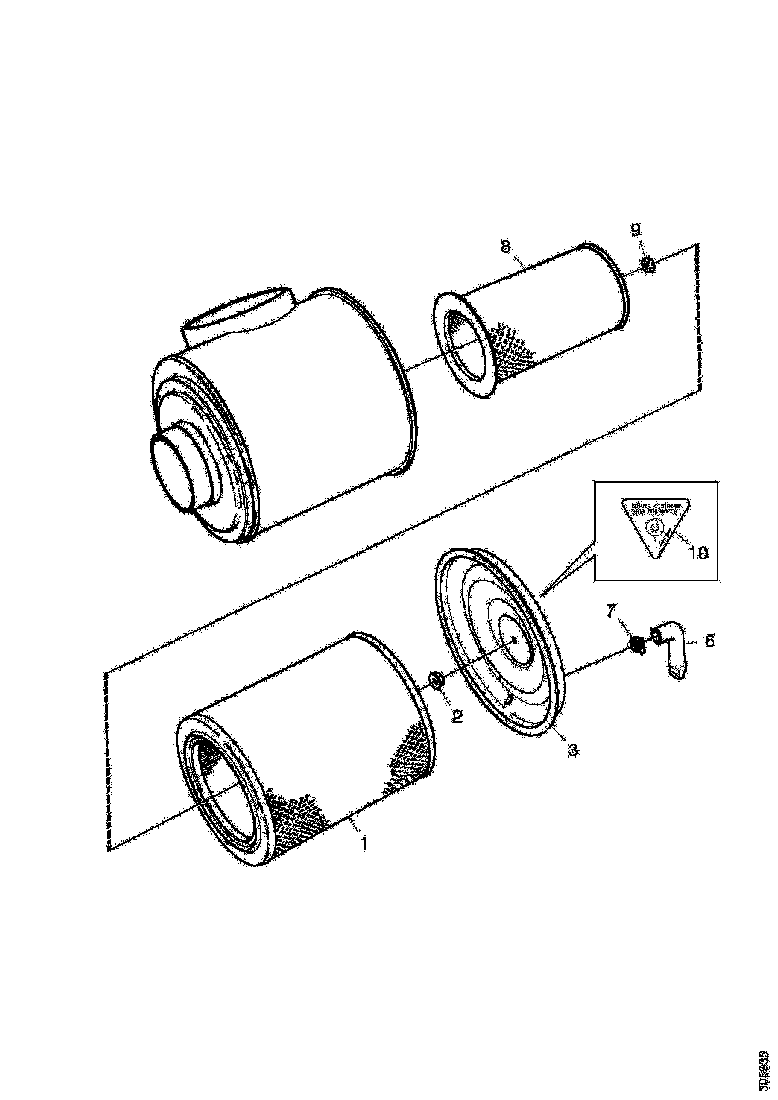 Buy 397813 AIR FILTER SCANIA