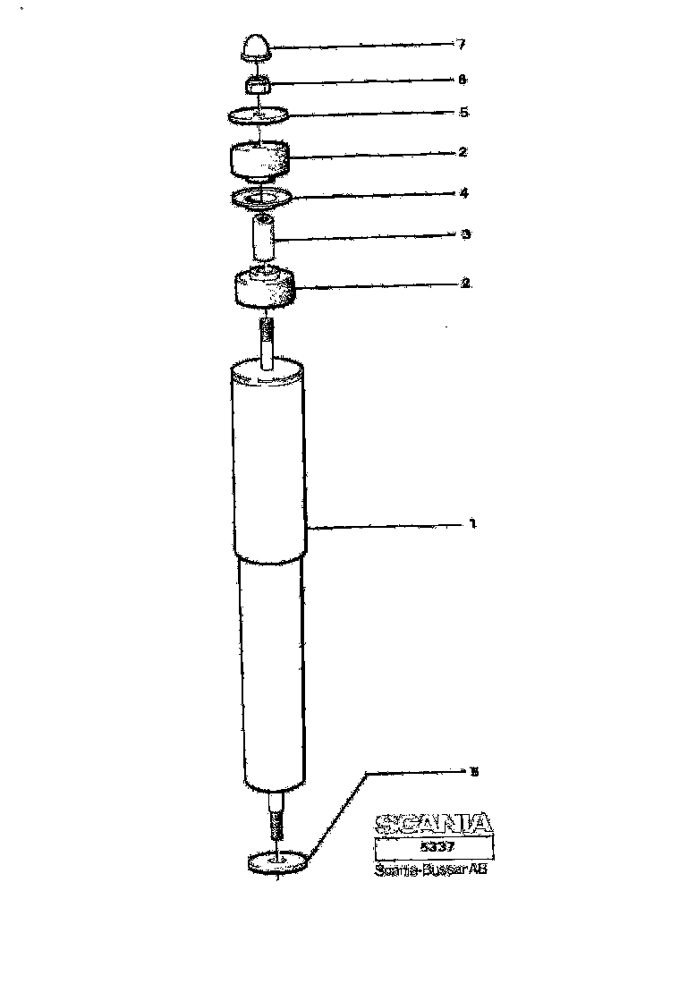 Buy 415849 SHOCK ABSORBER SCANIA