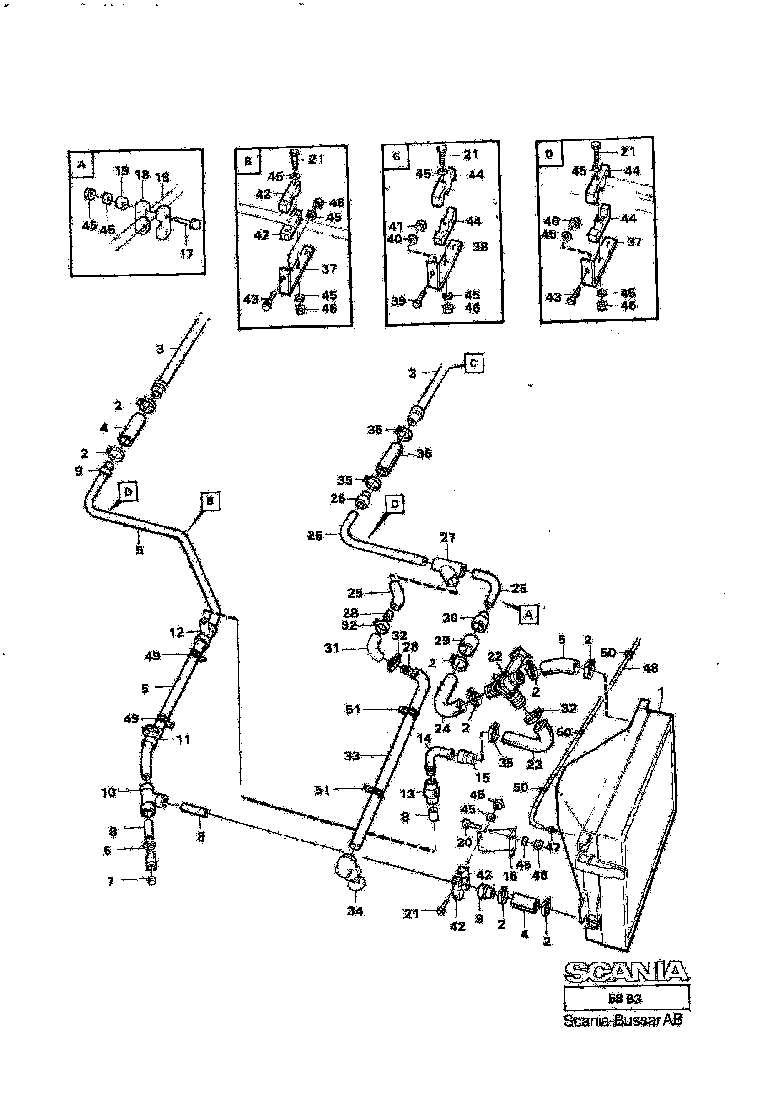 Buy 419208 HOSE SCANIA