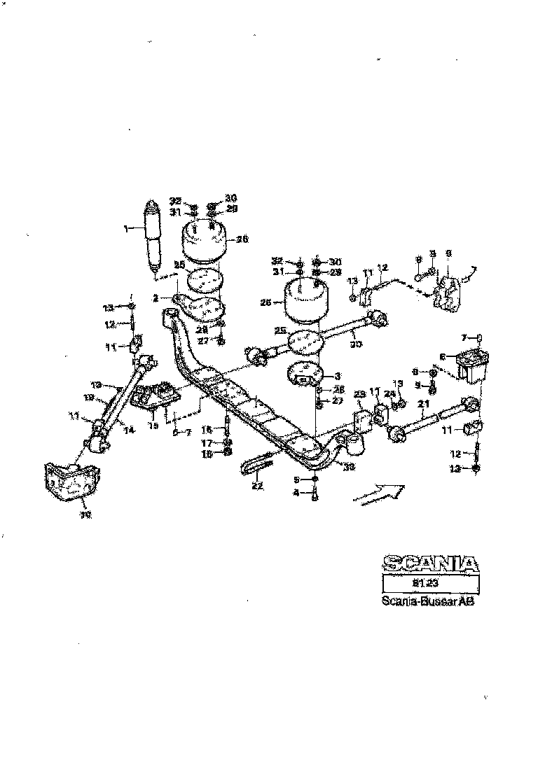 Buy 420368 BRACKET RIGHT SCANIA