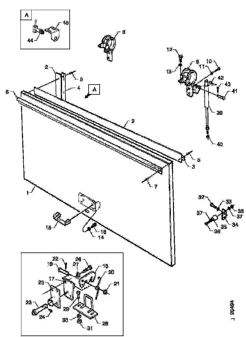 Buy 426447 HINGE SCANIA
