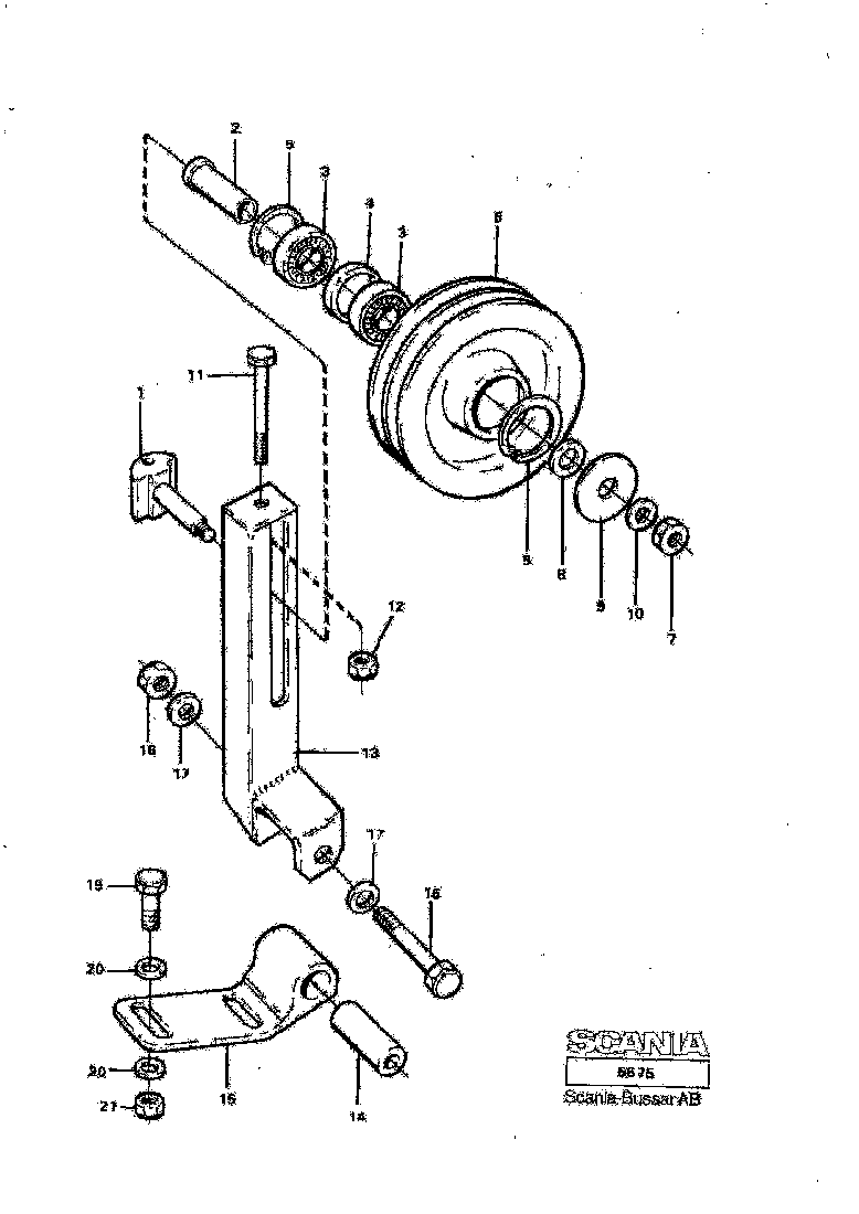 Buy 428052 ARM COMPLE SCANIA
