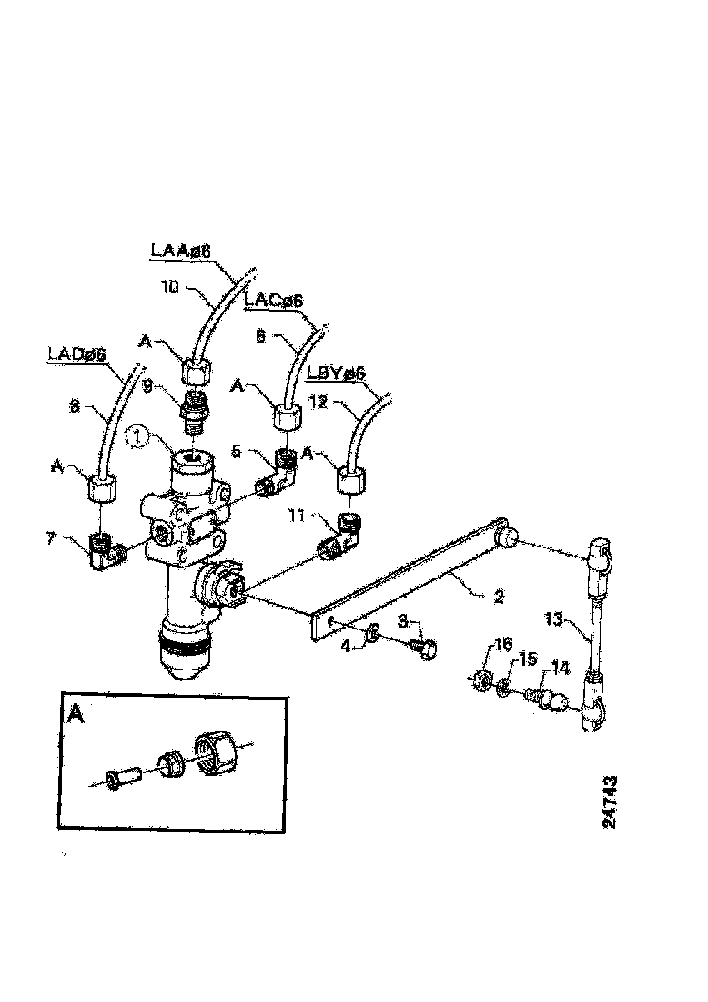 Buy 438869 LINK ROD SCANIA