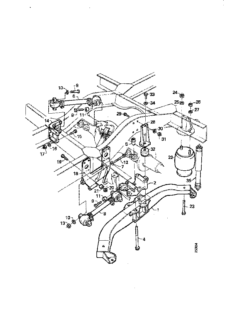 Buy 442861 BEAM CPL.L SCANIA