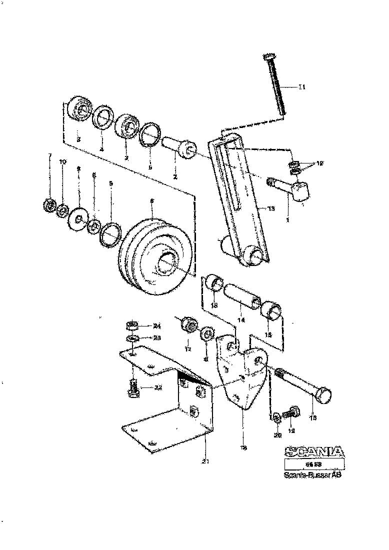 Buy 446368 ROCKER ARM SCANIA