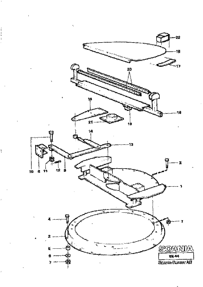 Buy 446962 SCREW SCANIA