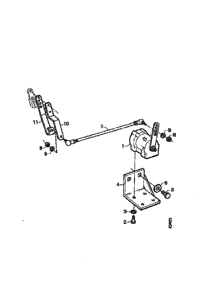 Buy 448489 LEVER SCANIA