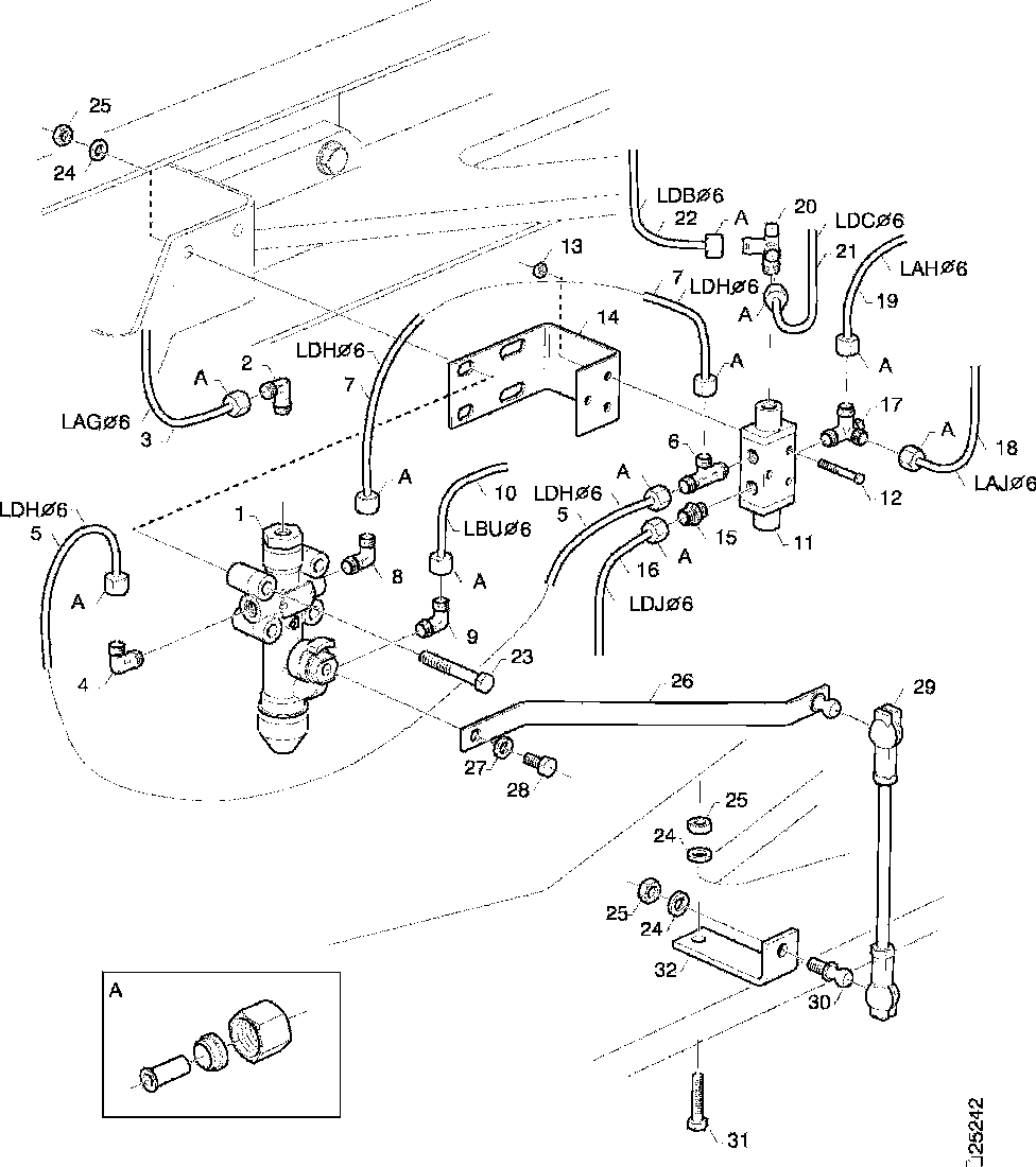 Buy 450796 LEVER CPL SCANIA
