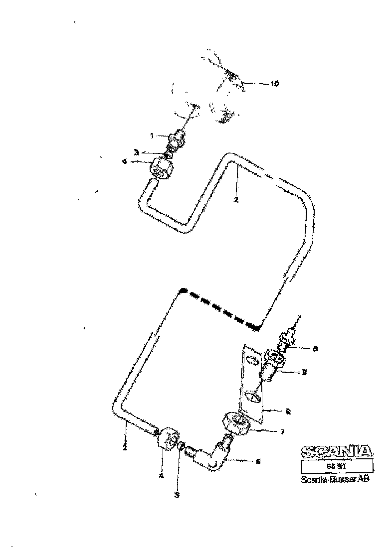 Buy 452784 BRACKET SCANIA