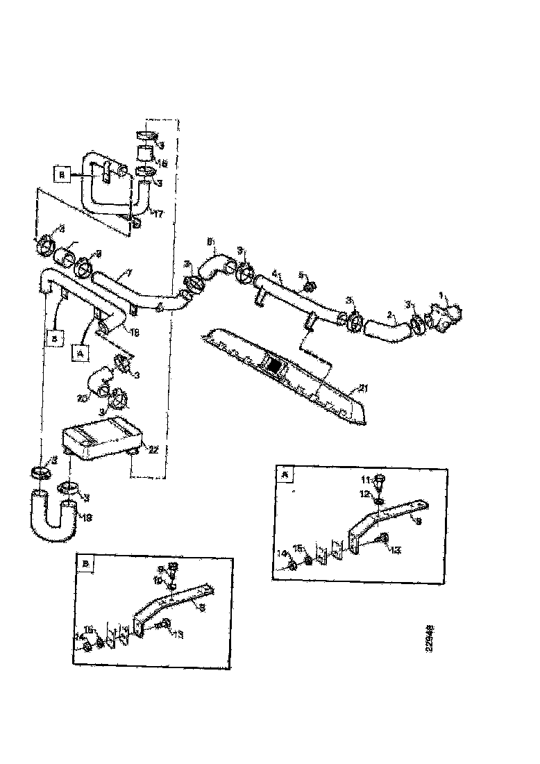 Buy 454057 SHAPED HOSE SCANIA