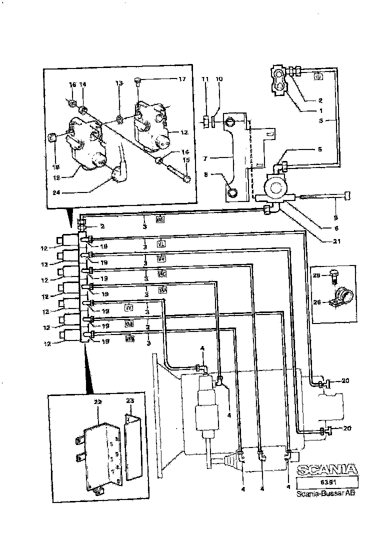 Buy 455222 BRACKET SCANIA