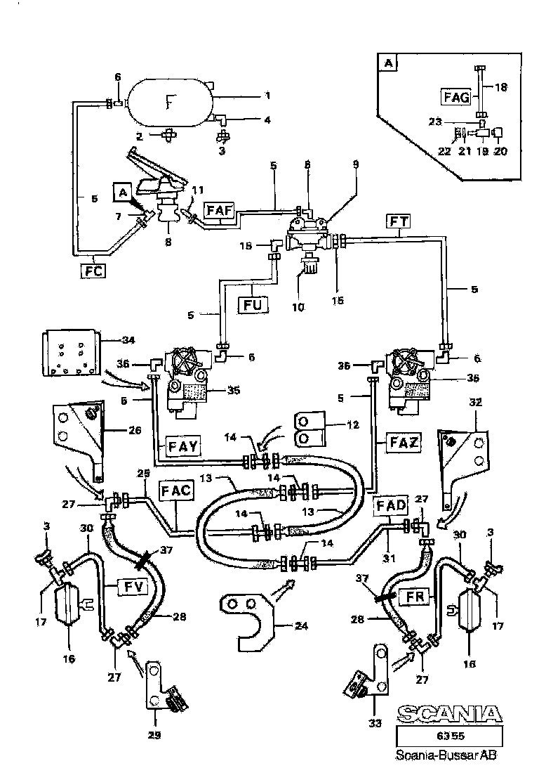 Buy 460384 TUBE FAC SCANIA