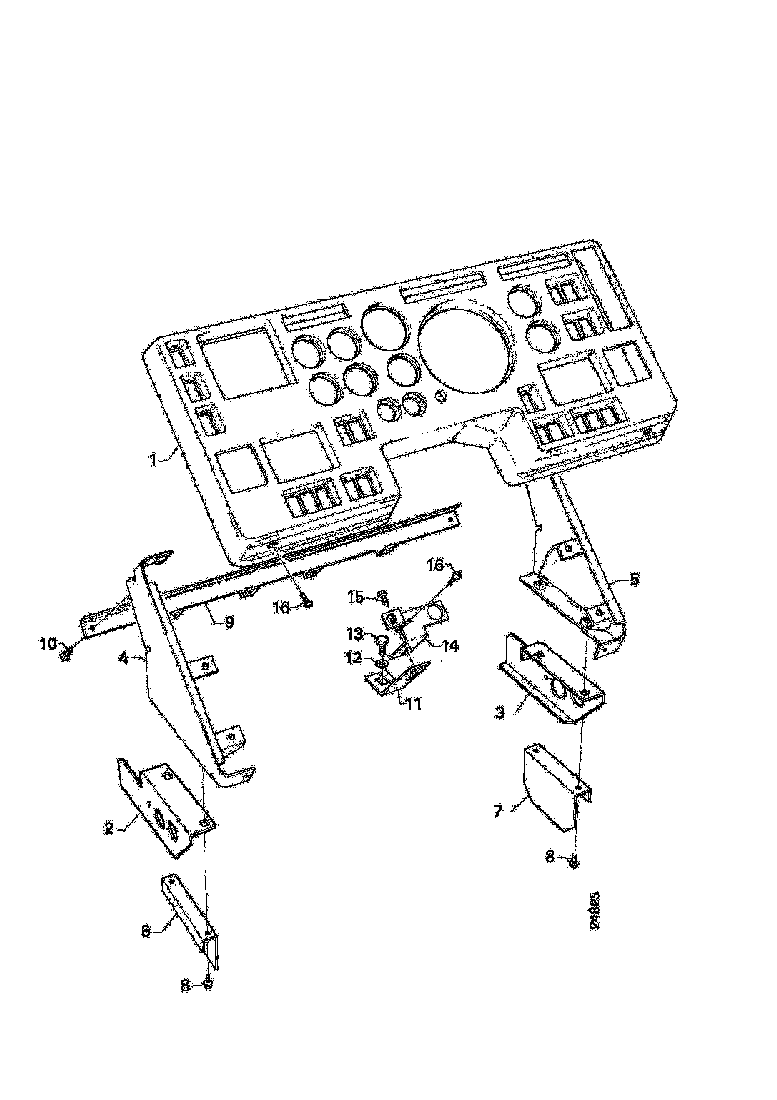 Buy 460546 INSTRUMENT PANEL SCANIA