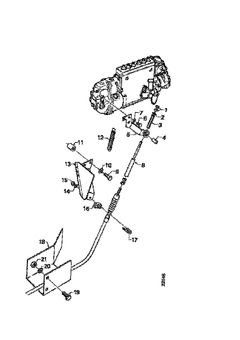Buy 460579 LEVER SCANIA