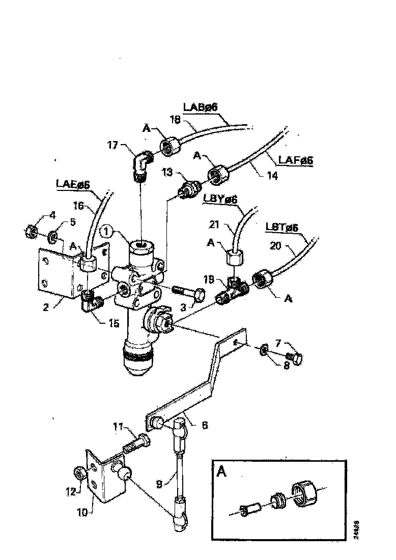 Buy 461827 BRACKET SCANIA
