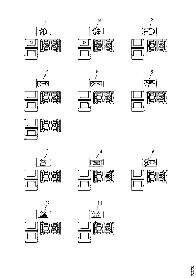 Buy 462539 SWITCH SCANIA
