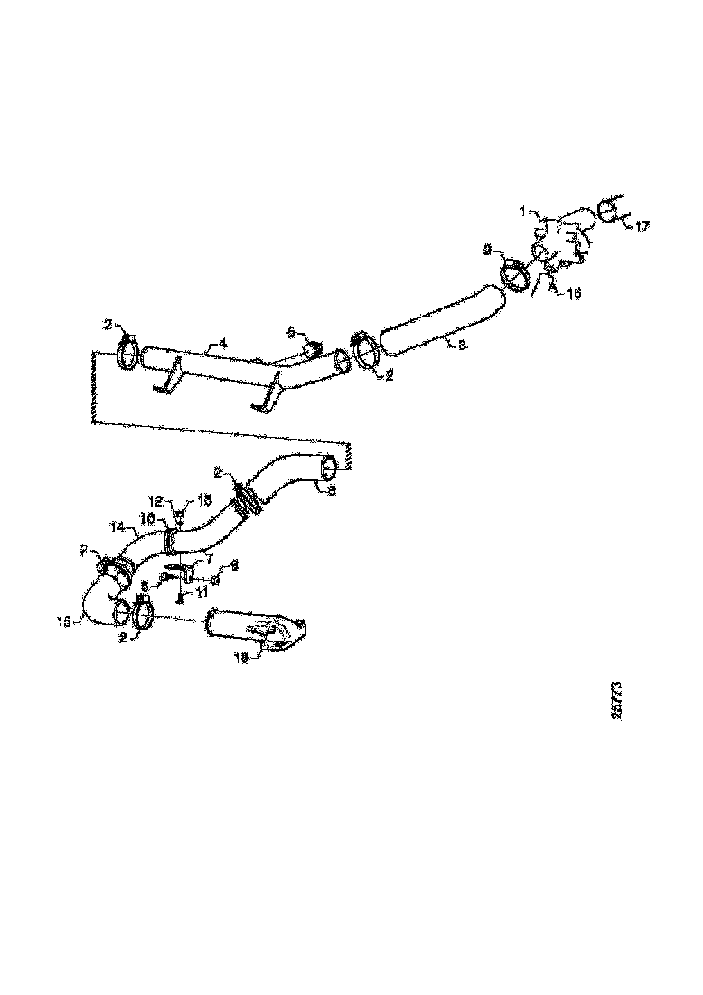 Buy 465108 SHAPED HOSE SCANIA