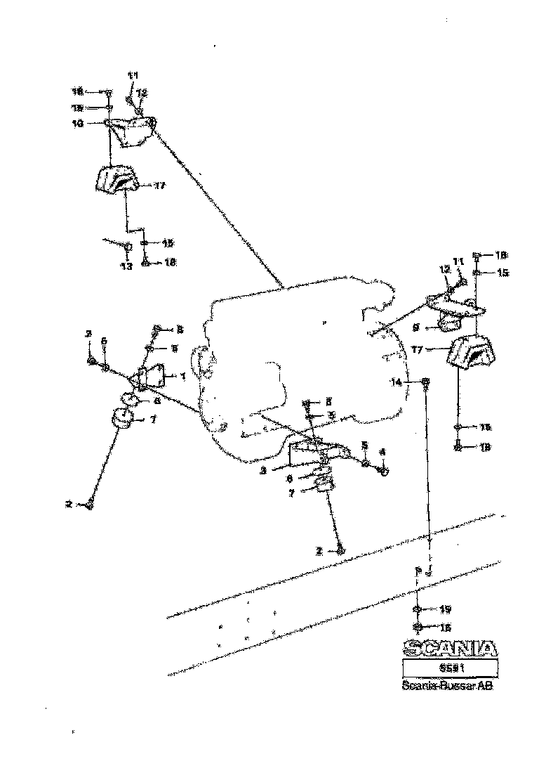 Buy 468727 VIBRATION ISOLATOR SCANIA