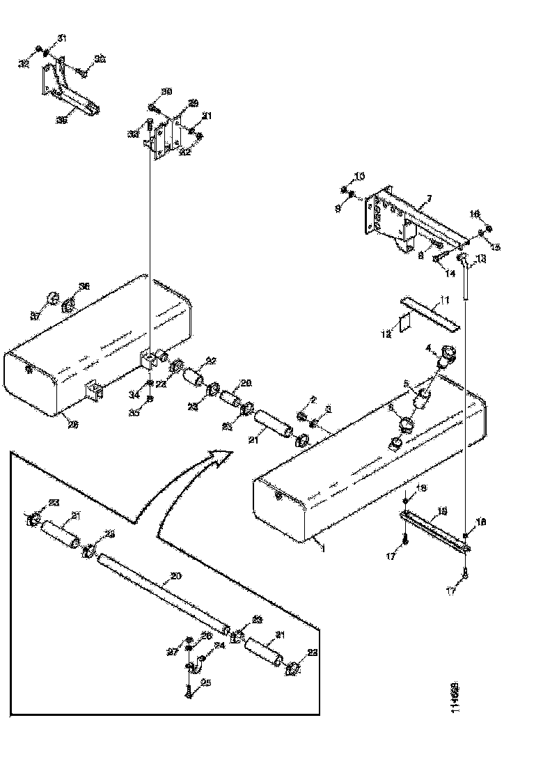 Buy 473613 BRACKET SCANIA