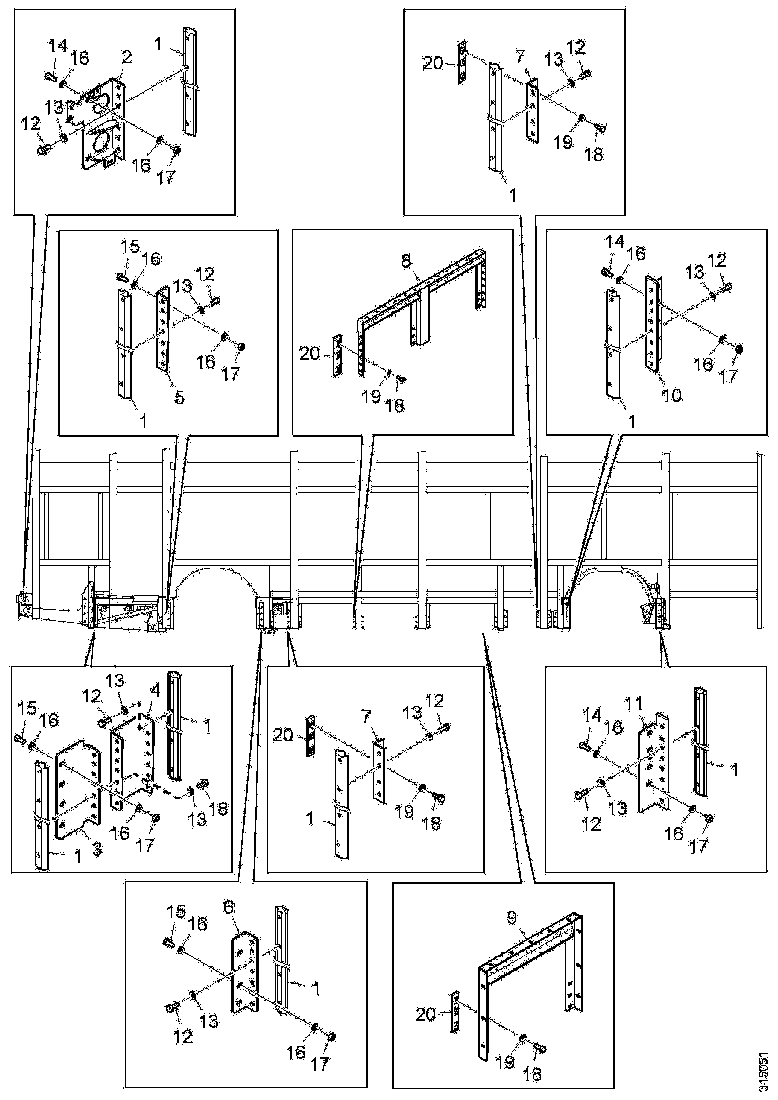 Buy 480758 BRACKET SCANIA
