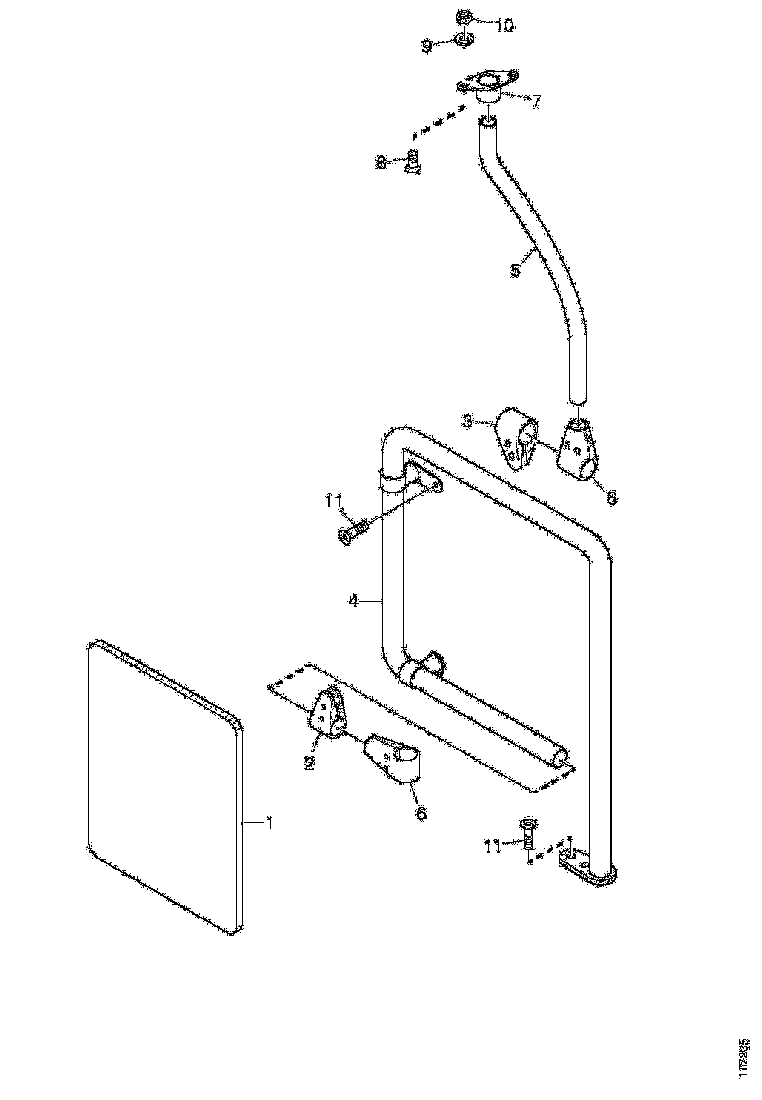 Buy 482756 STANCHION SCANIA