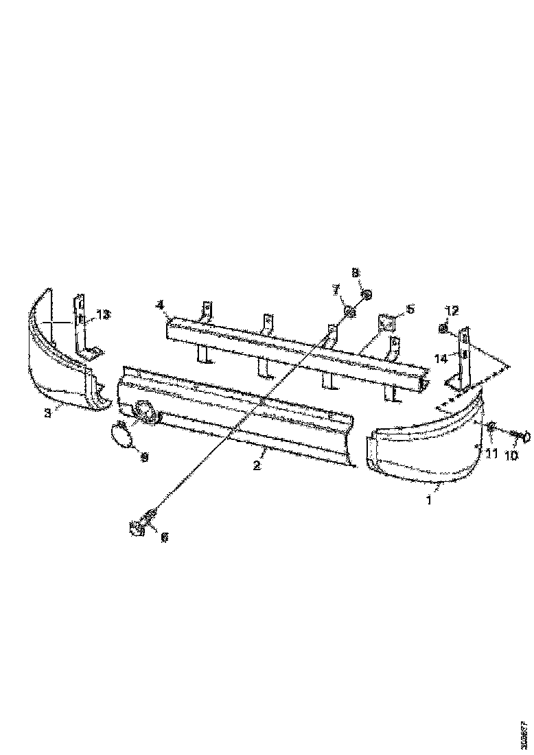 Buy 482869 BUMPER SCANIA