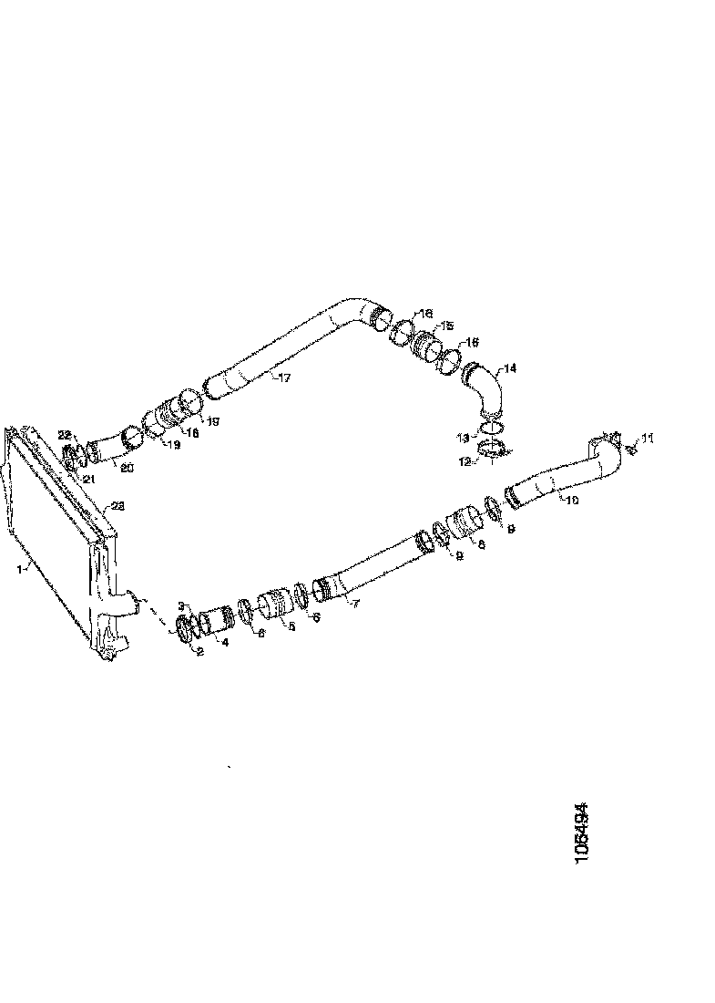 Buy 483122 TUBE SCANIA
