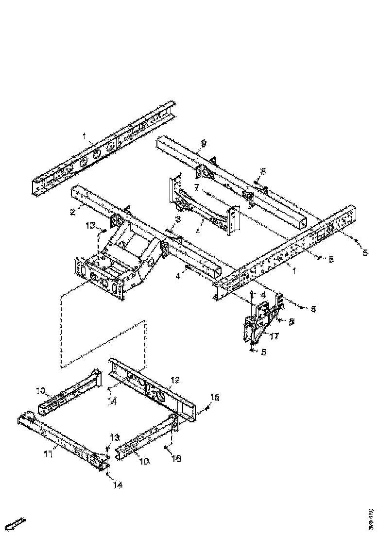 Buy 483146 CROSS MEMBER SCANIA
