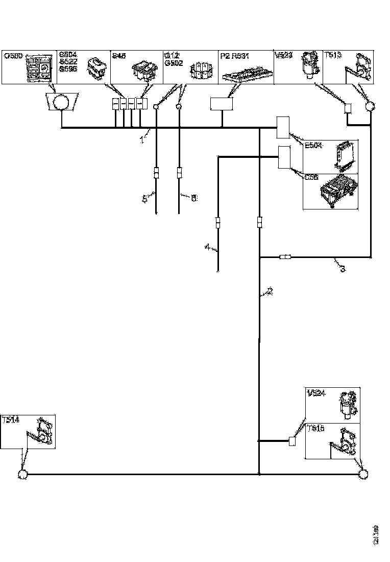 Buy 483579 CABLE HARNESS SCANIA