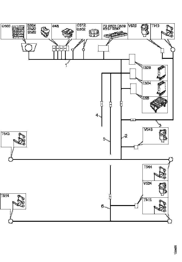 Buy 483588 CABLE HARNESS SCANIA