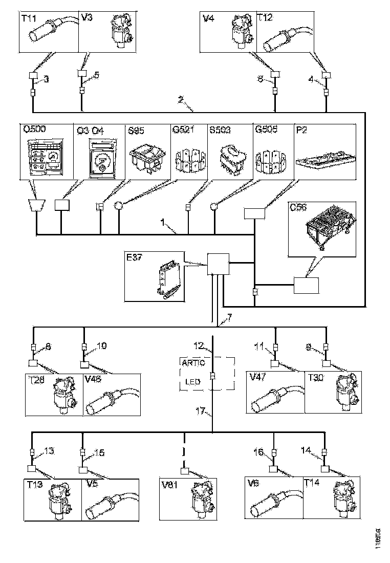 Buy 483612 CABLE HARNESS SCANIA