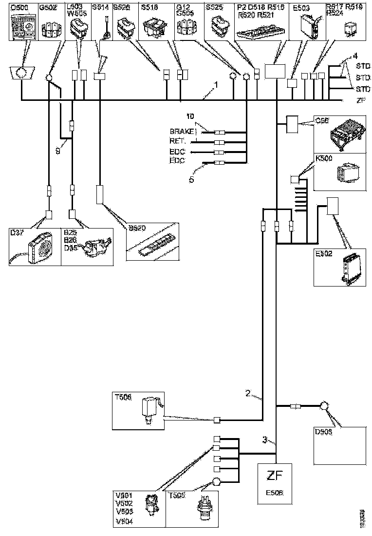 Buy 483657 CABLE HARNESS SCANIA