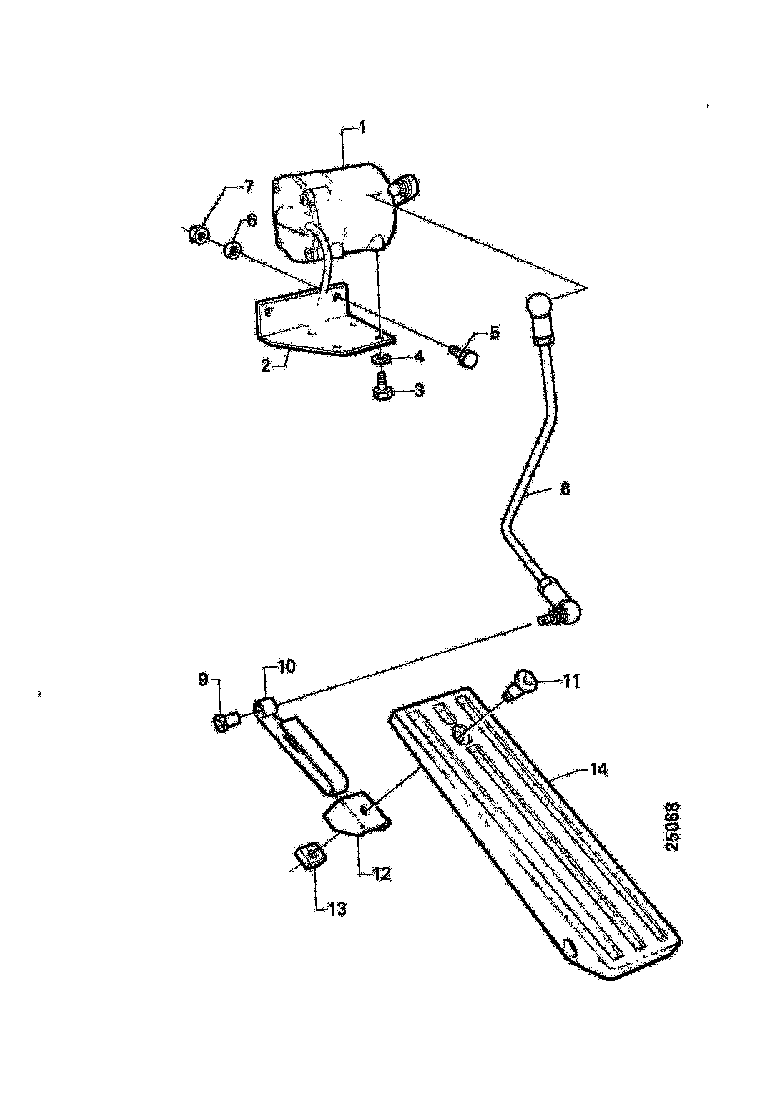 Buy 486723 PEDAL SENS SCANIA