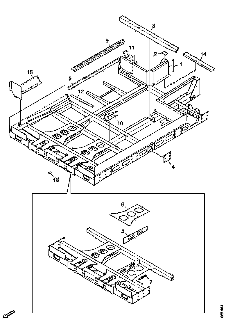 Buy 487590 CROSSMEMBER SCANIA