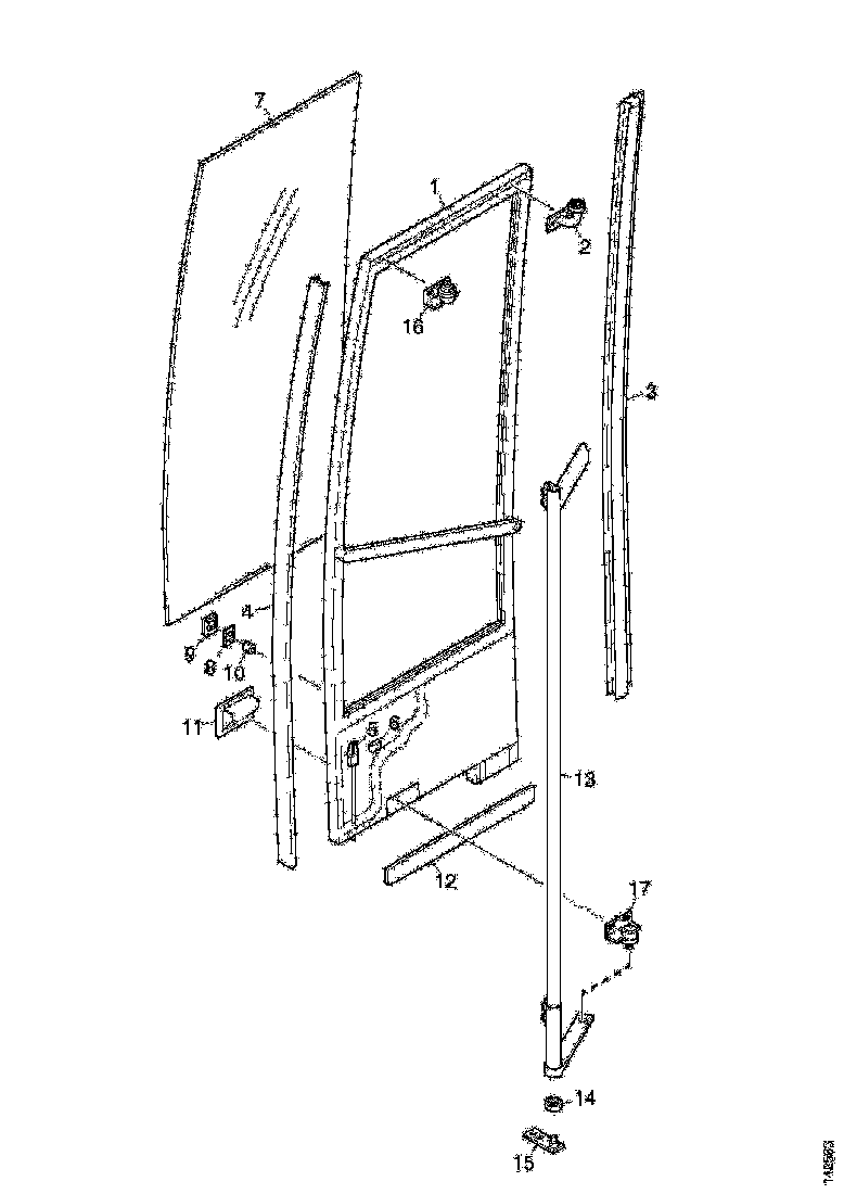 Buy 487986 DOOR WINDO SCANIA