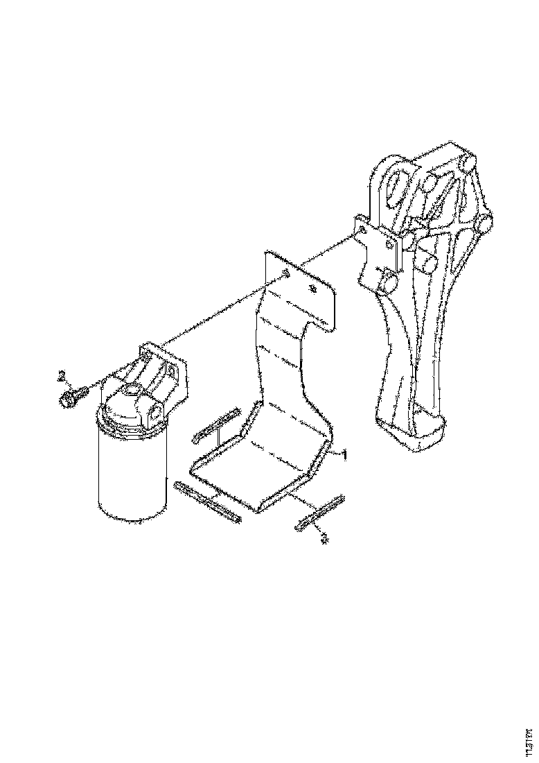 Buy 488231 PLATE SCANIA