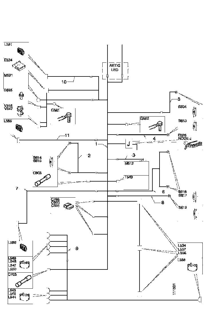 Buy 488335 CABLE HARNESS SCANIA