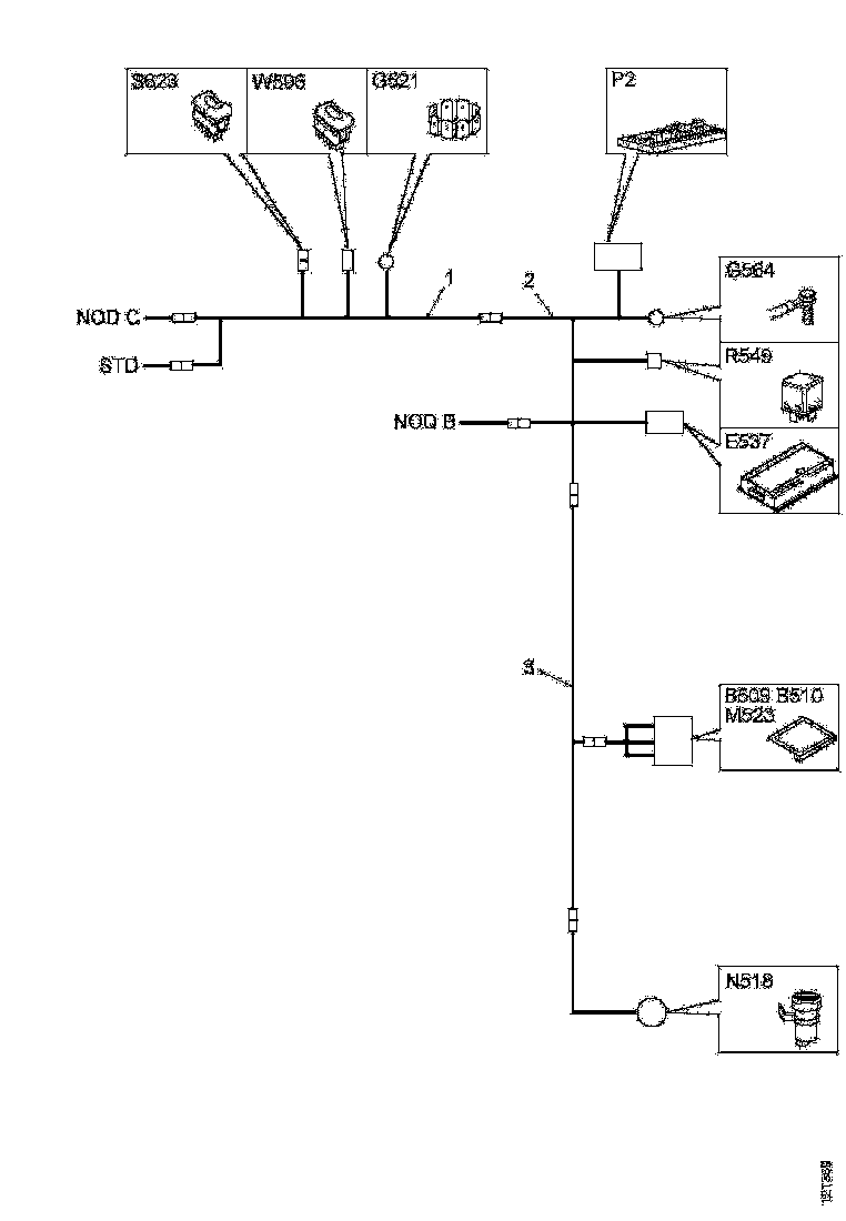 Buy 489466 CABLE HARNESS SCANIA
