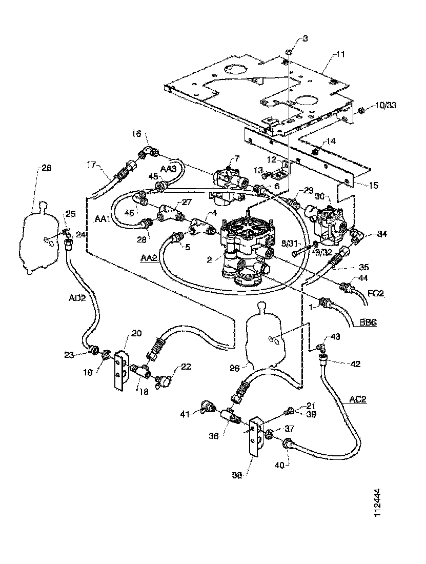 Buy 489584 BRACKET SCANIA