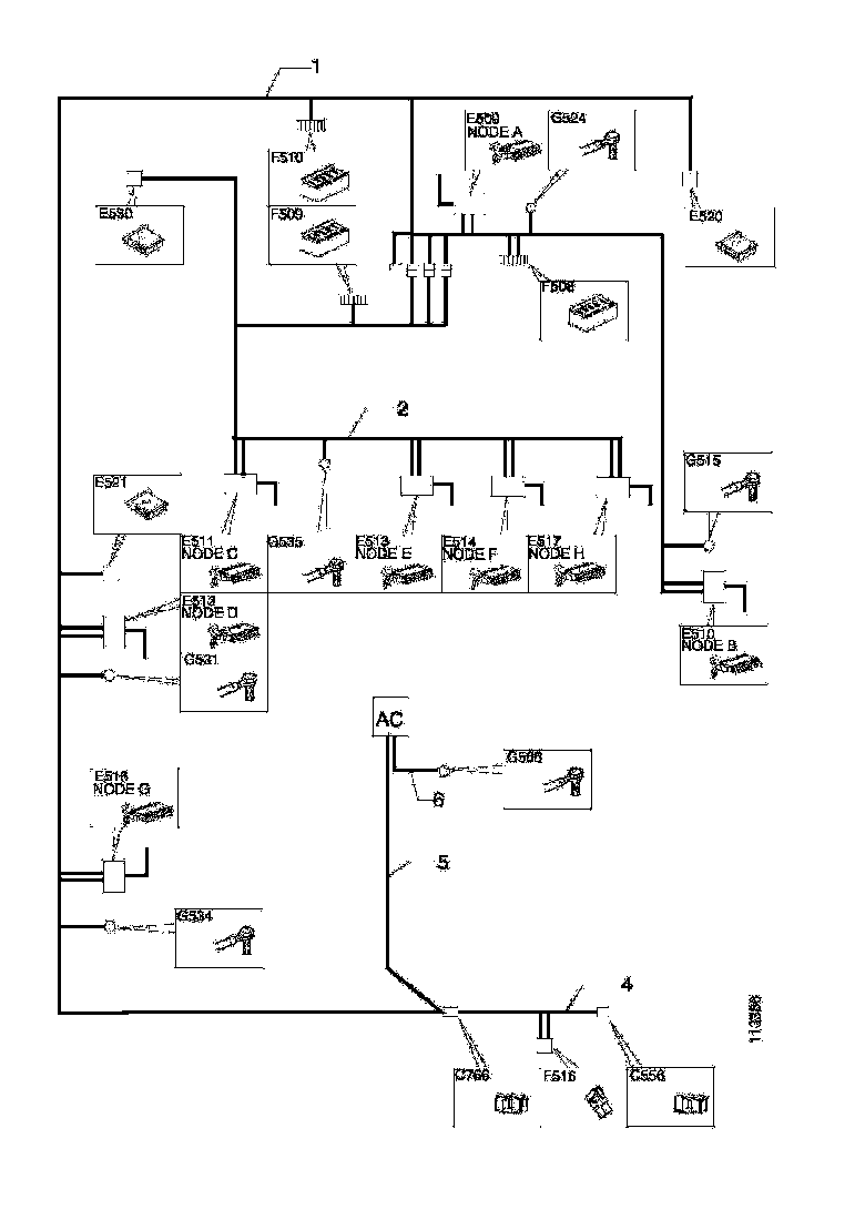 Buy 489895 CABLE HARNESS SCANIA
