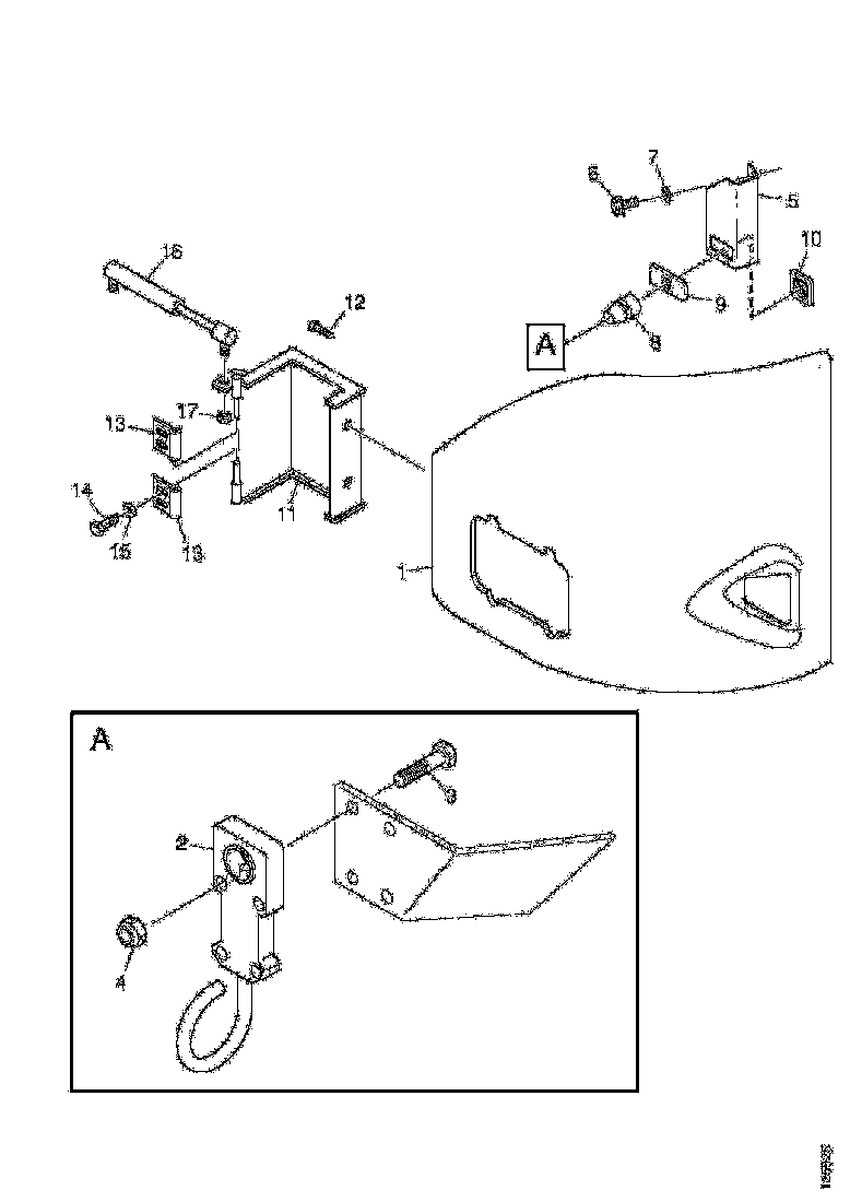Buy 490587 HINGE SCANIA
