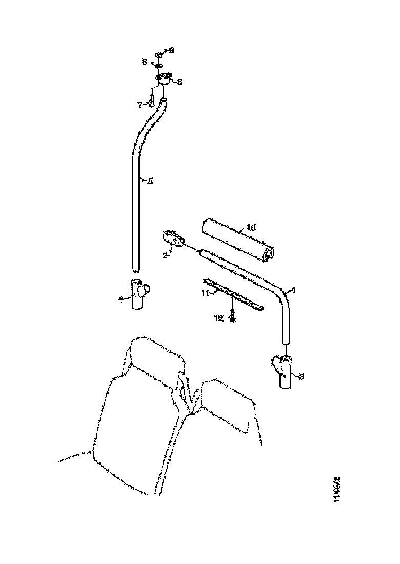 Buy 490929 STANCHION SCANIA