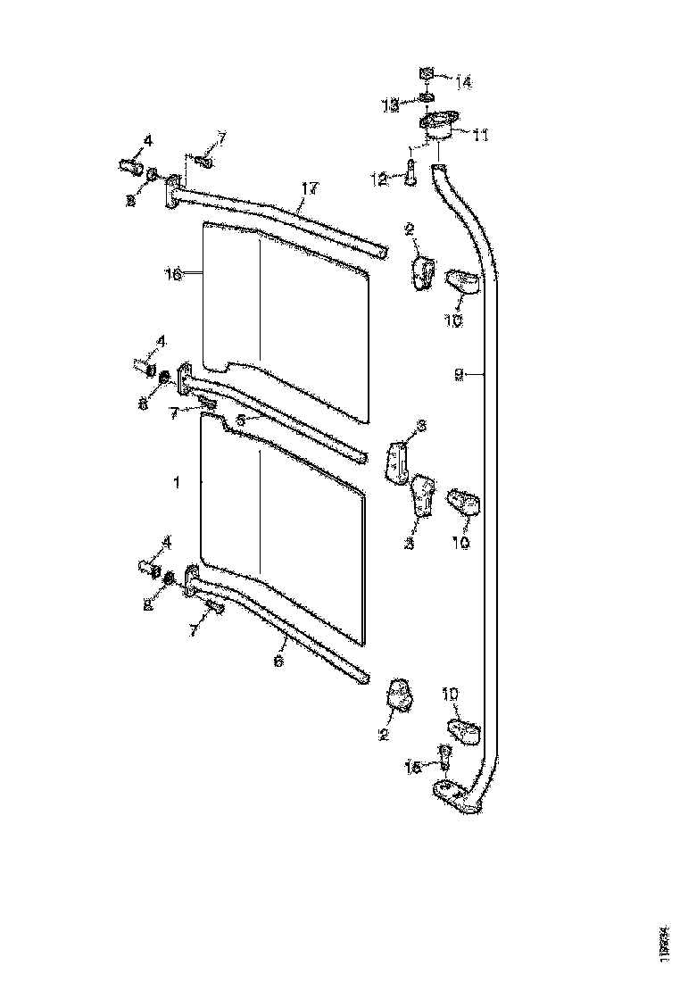 Buy 490932 STANCHION SCANIA