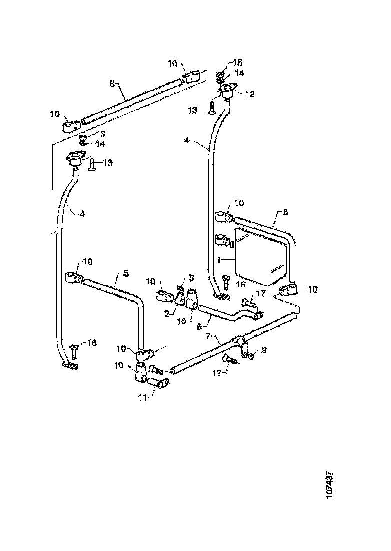 Buy 490945 STANCHION SCANIA