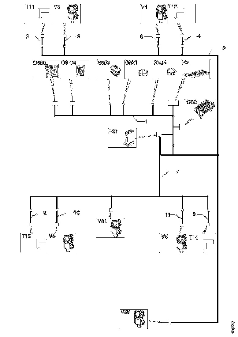 Buy 492058 CABLE HARNESS SCANIA