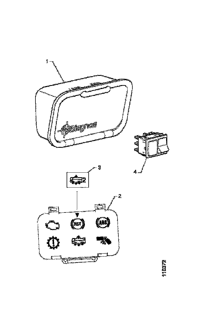 Buy 492094 PLATE SCANIA